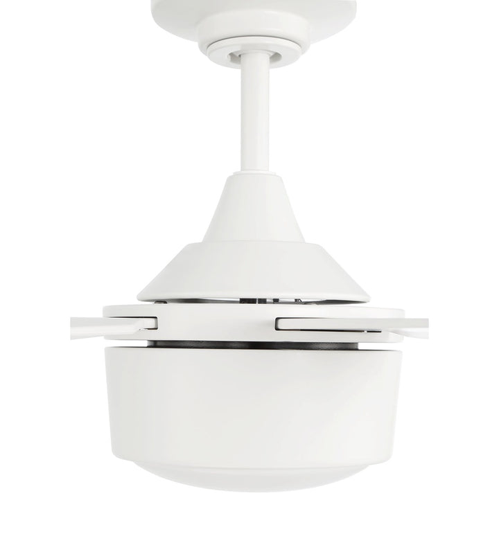 42in TheoWhite Finish White Blades Light Kit Inlcuded (Optional)