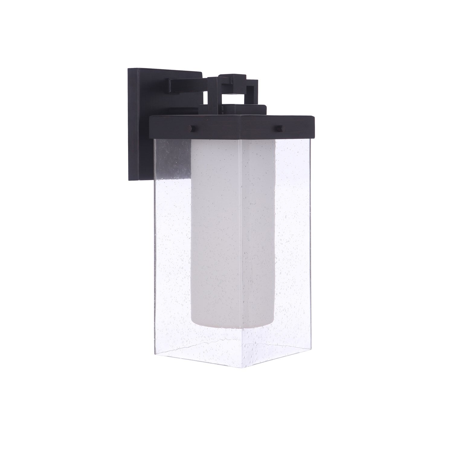Hayner 1 Light Medium Outdoor Wall Mount in Midnight by Craftmade