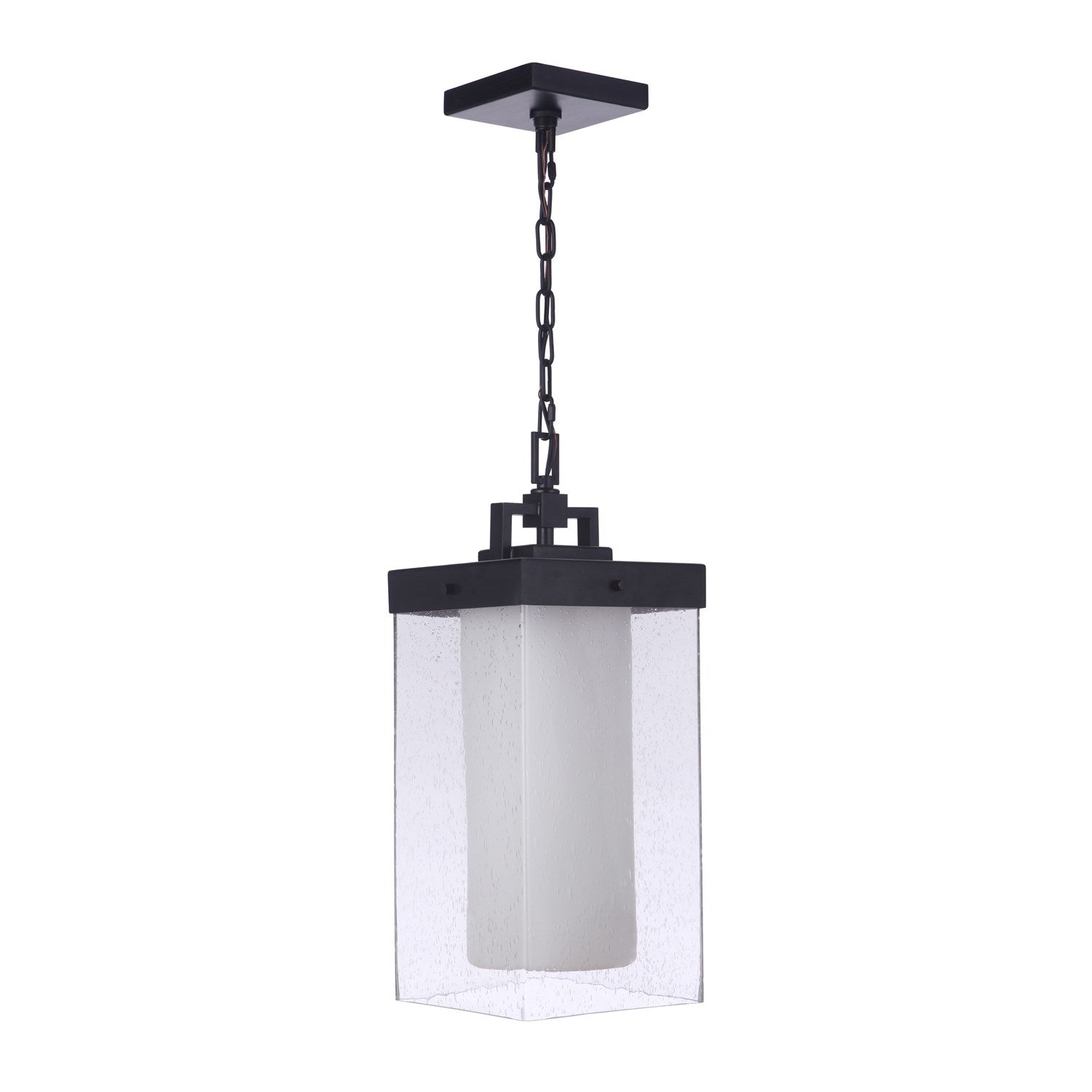 Hayner 1 Light Outdoor Pendant in Midnight by Craftmade