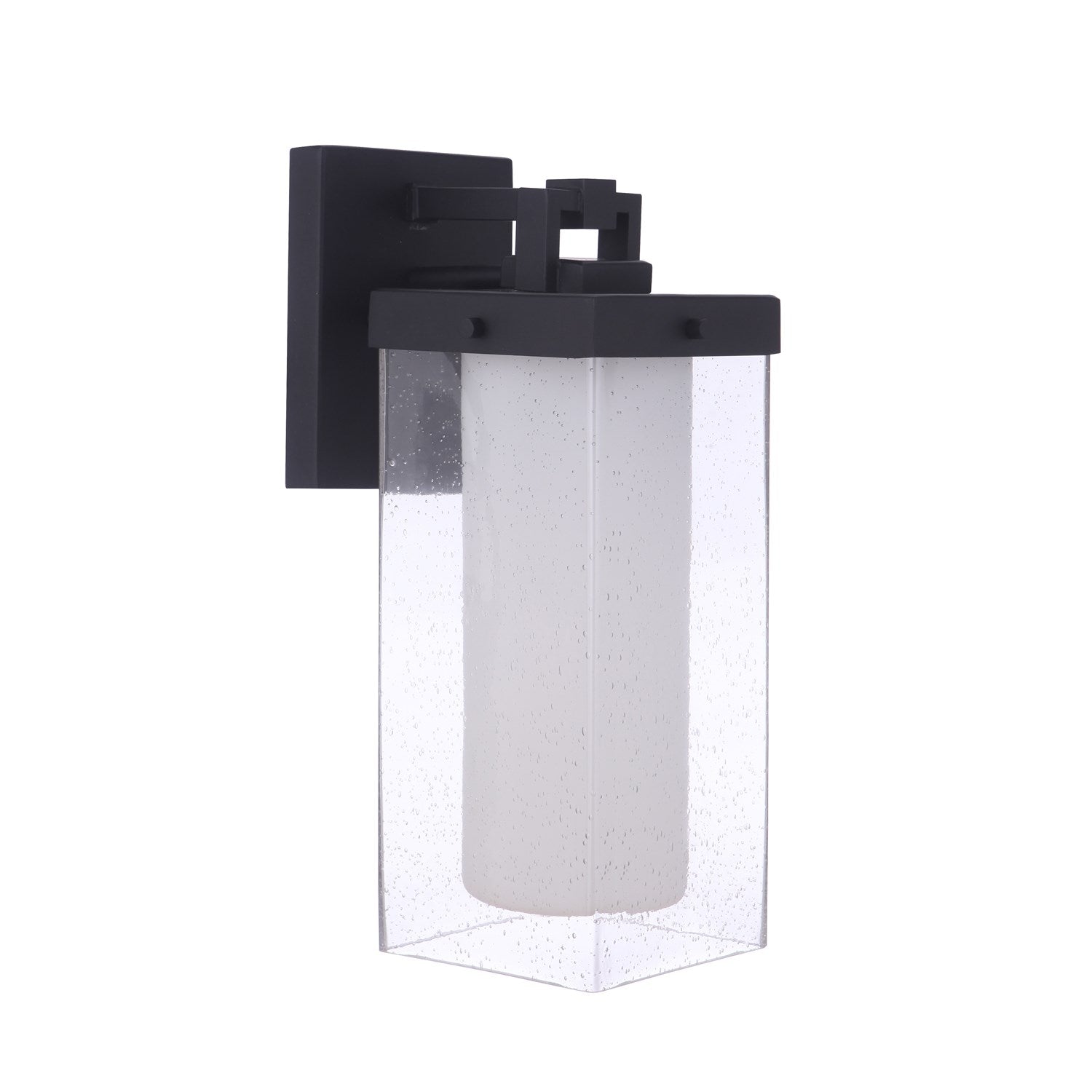 Hayner 1 Light Large Outdoor Wall Mount in Midnight by Craftmade
