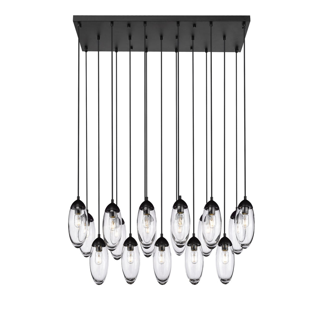 17 Light Linear Chandelier by Z-Lite