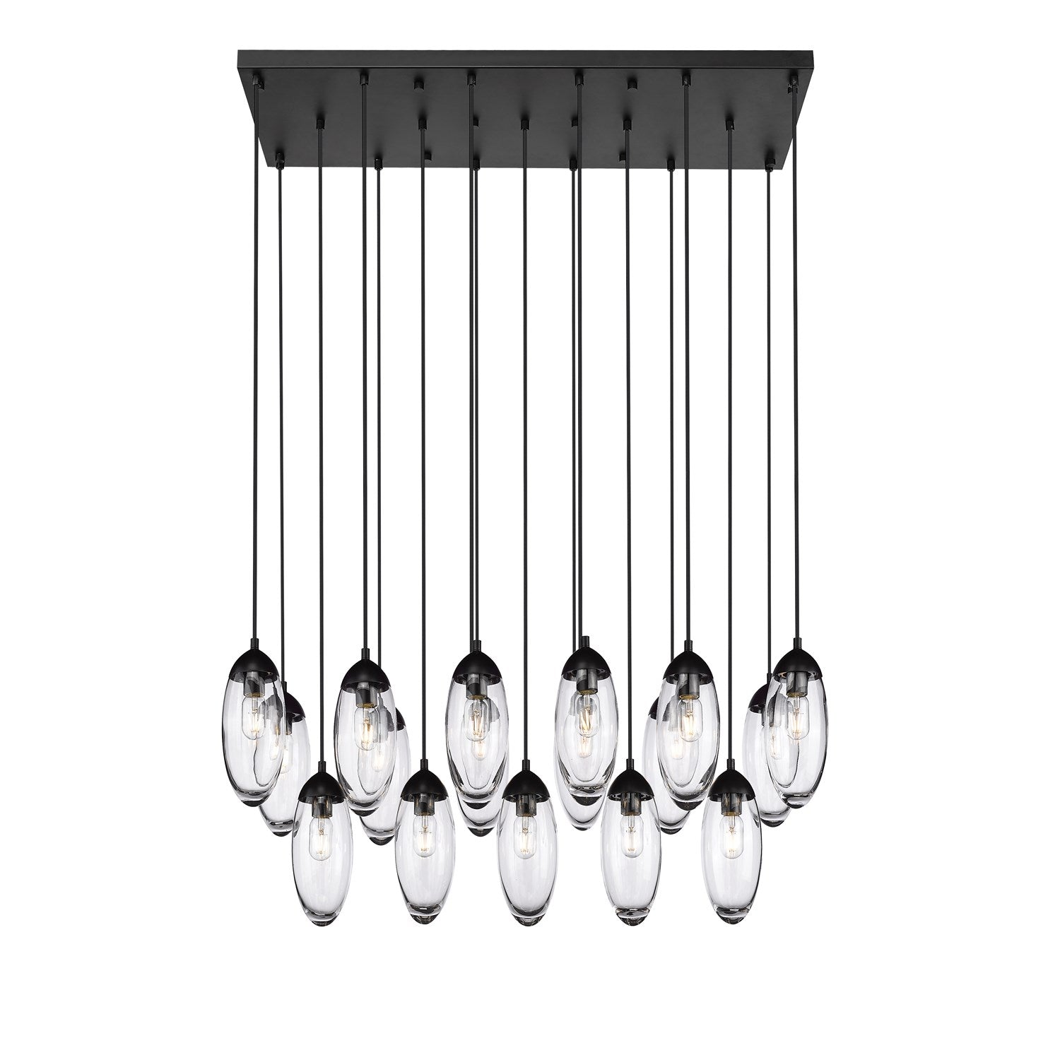 17 Light Linear Chandelier by Z-Lite