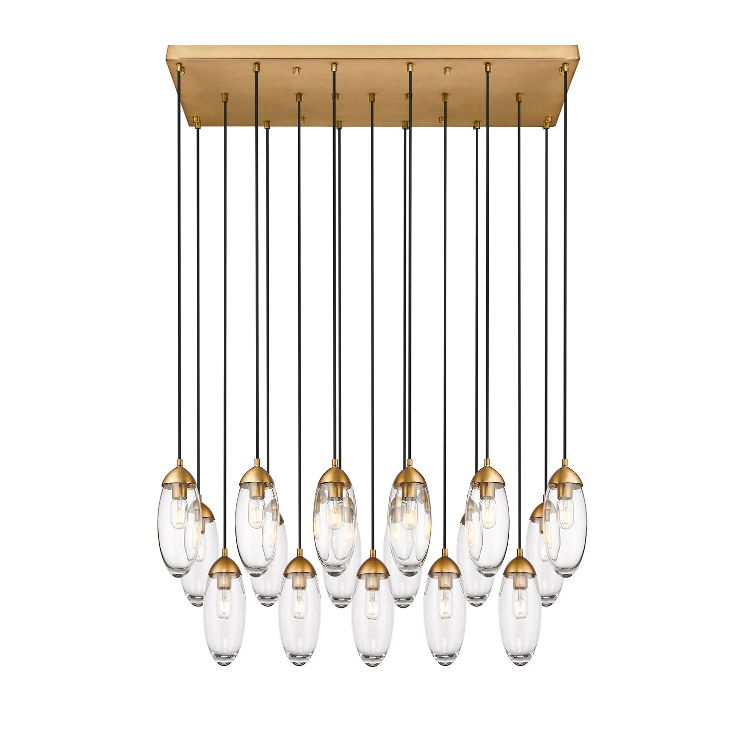 17 Light Linear Chandelier by Z-Lite