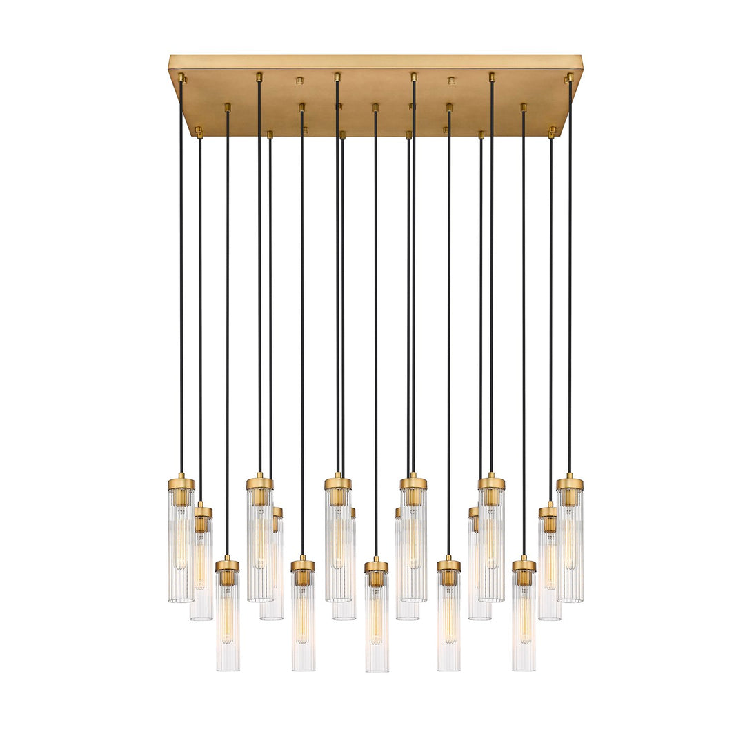 17 Light Linear Chandelier by Z-Lite