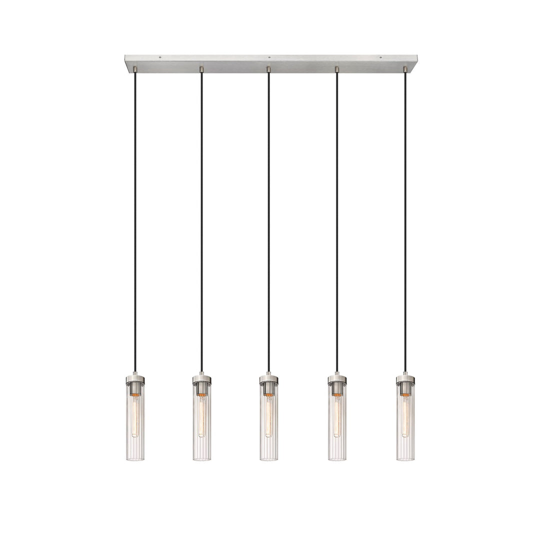 5 Light Linear Chandelier by Z-Lite