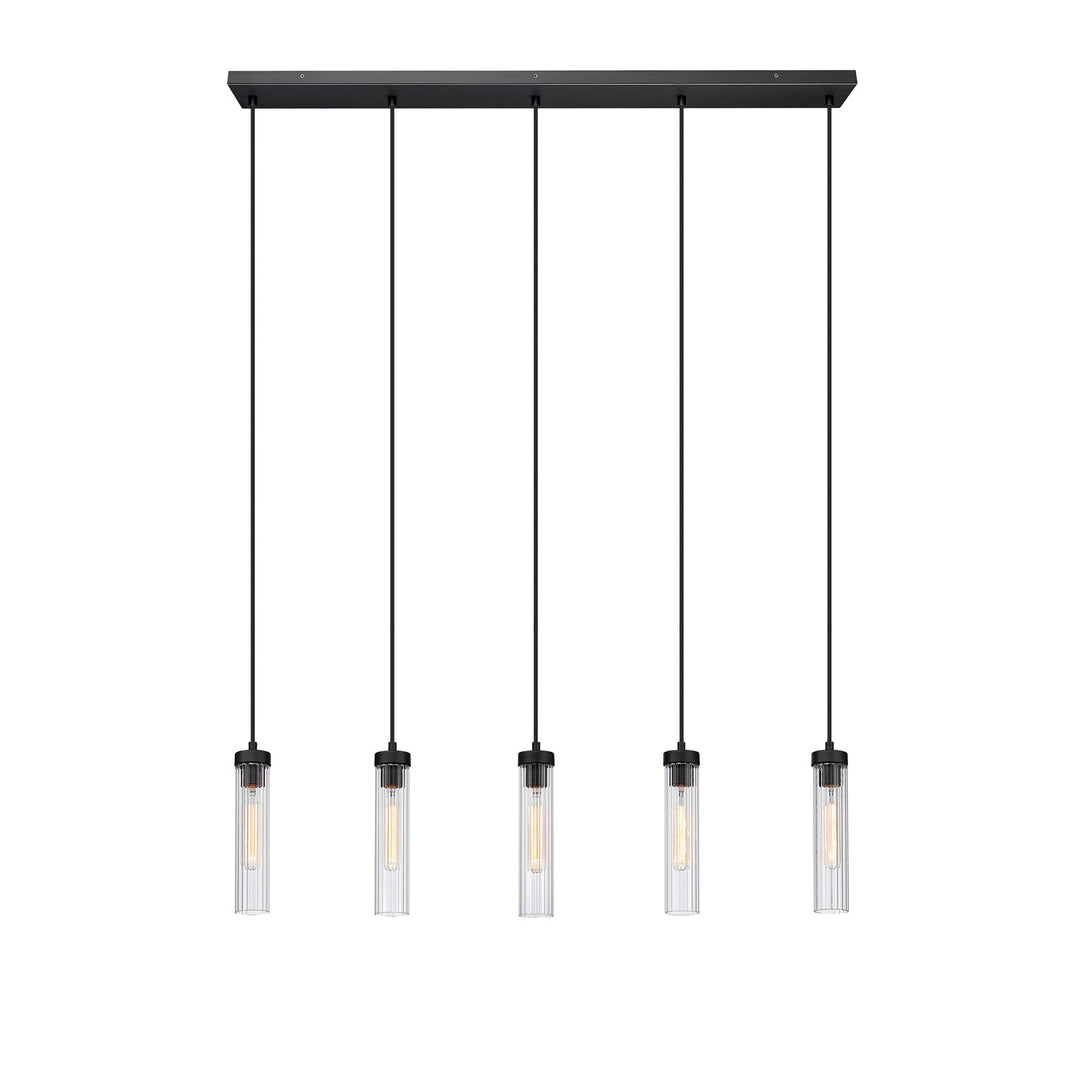 5 Light Linear Chandelier by Z-Lite