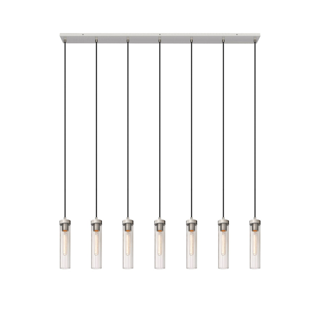 7 Light Linear Chandelier by Z-Lite
