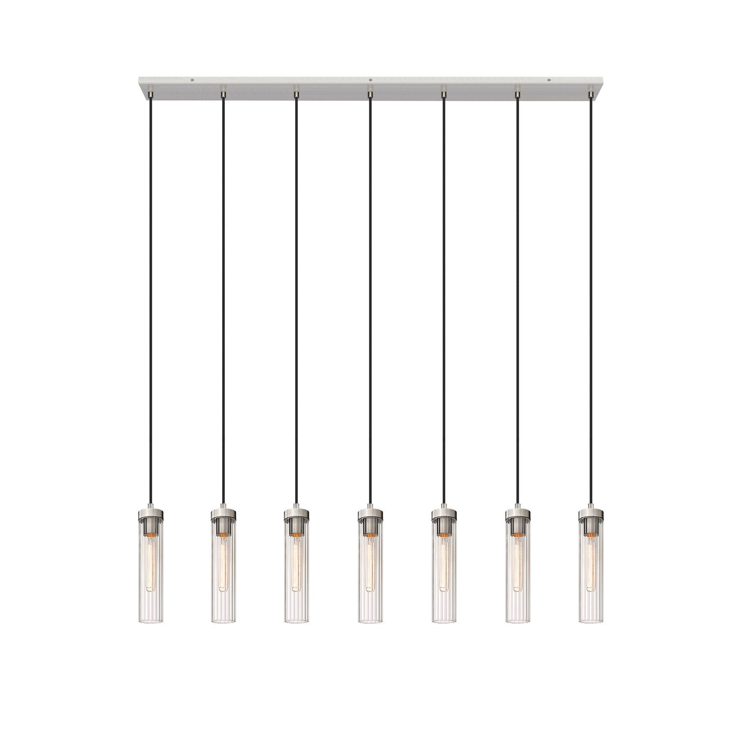 7 Light Linear Chandelier by Z-Lite