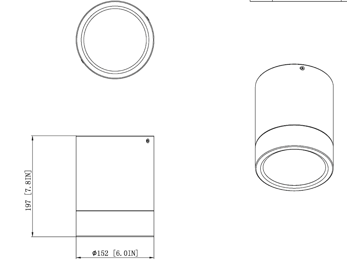 1 Light Flush Mount