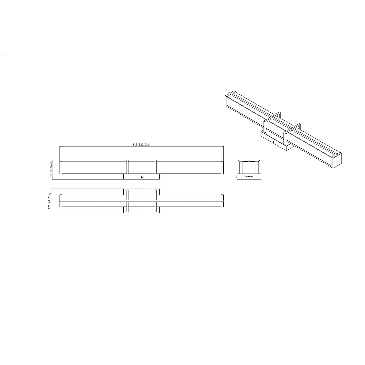 1 Light Vanity