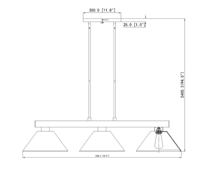 3 Light Billiard