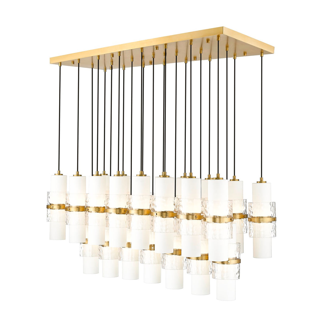 23 Light Linear Chandelier by Z-Lite