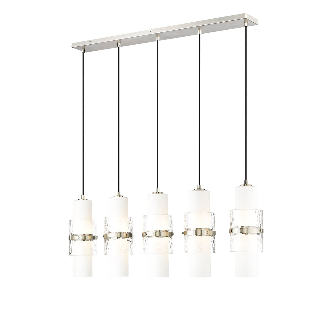 5 Light Linear Chandelier by Z-Lite