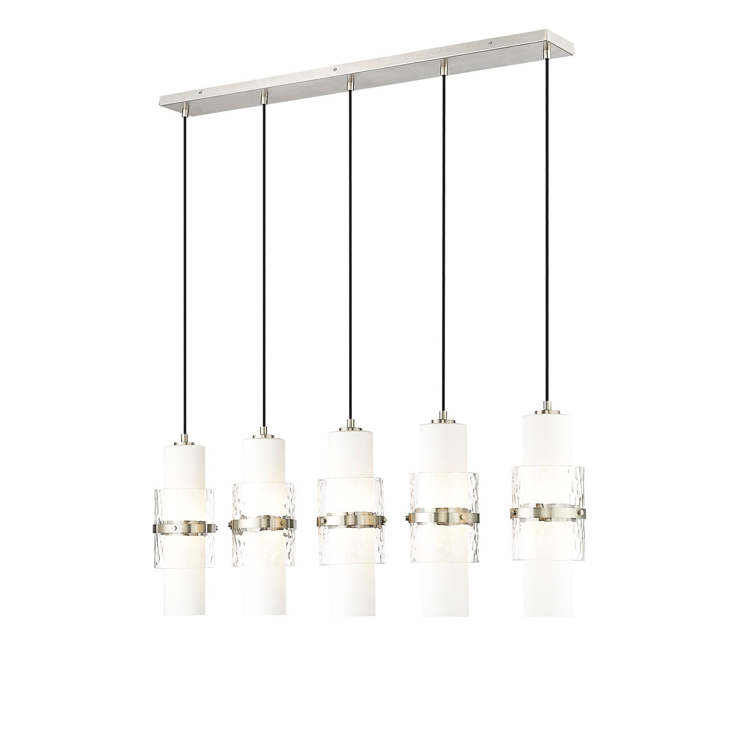 5 Light Linear Chandelier by Z-Lite