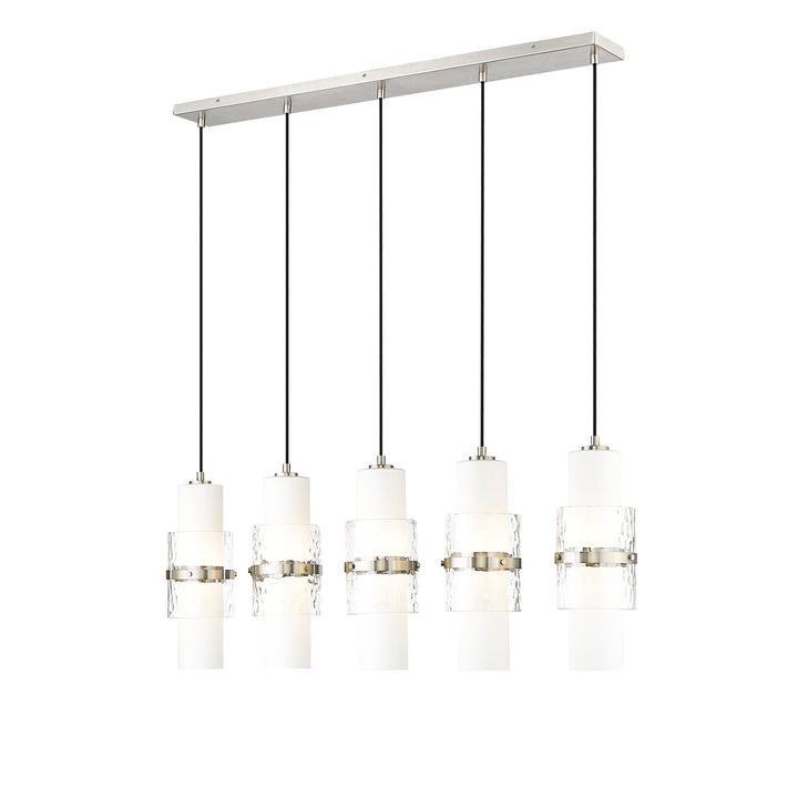 5 Light Linear Chandelier by Z-Lite