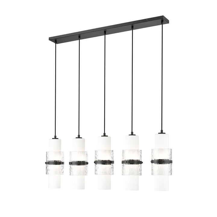 5 Light Linear Chandelier by Z-Lite