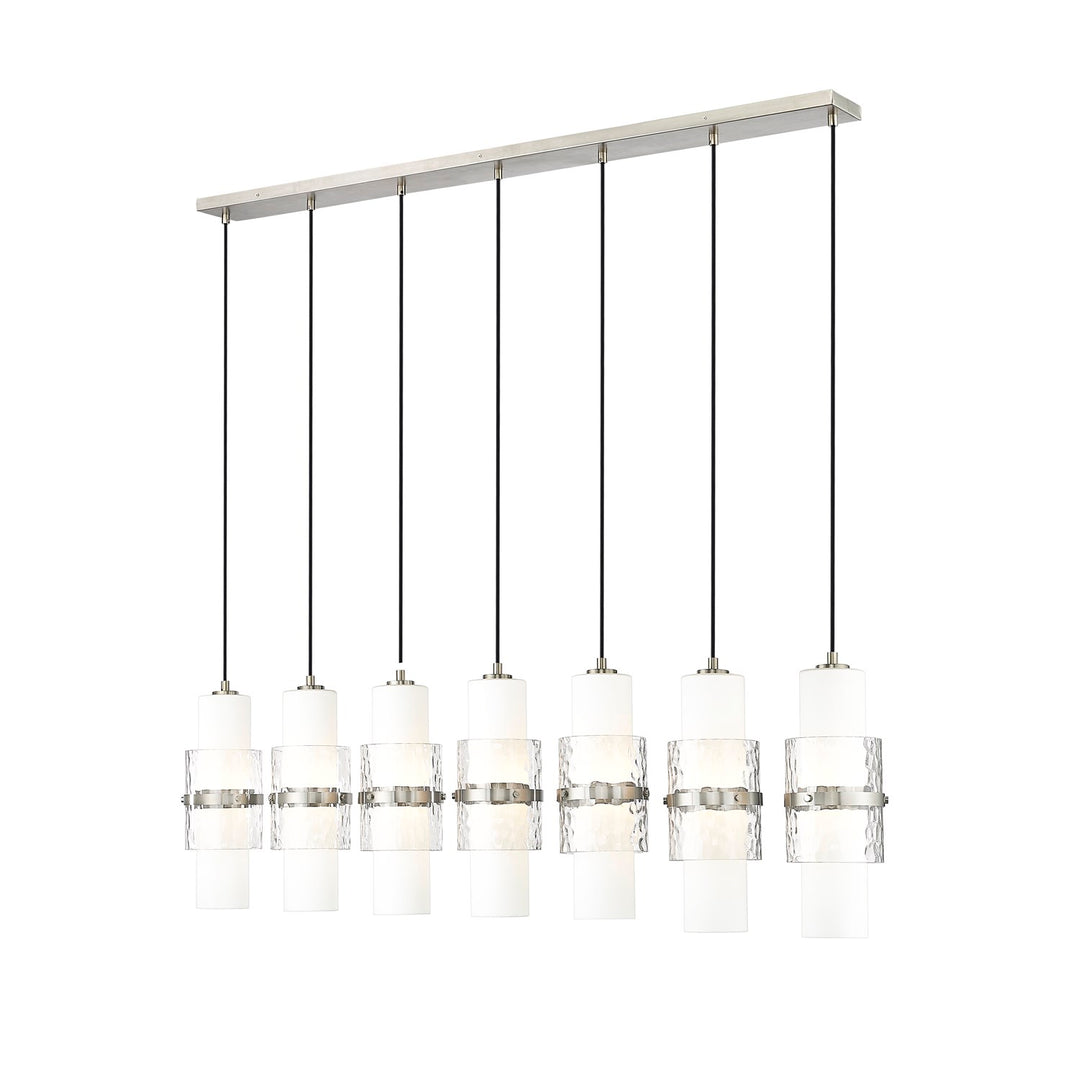 7 Light Linear Chandelier by Z-Lite