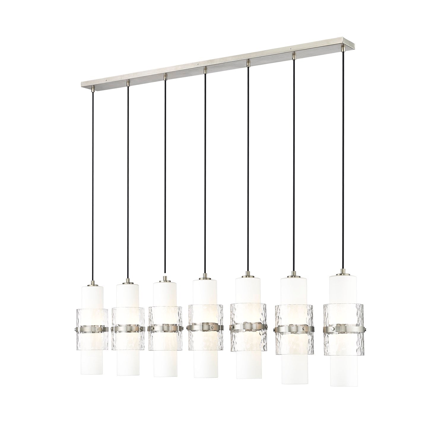 7 Light Linear Chandelier by Z-Lite