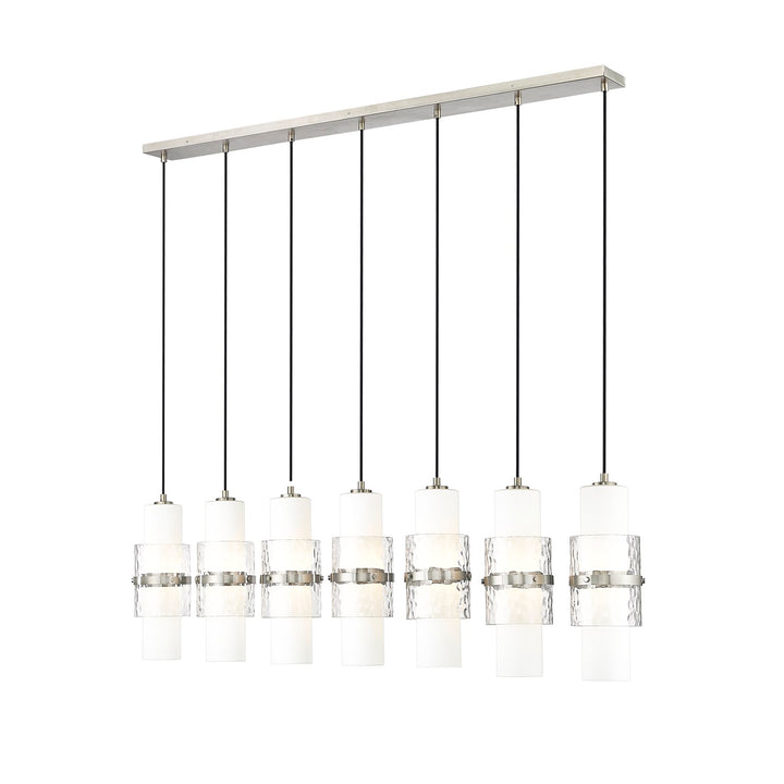 7 Light Linear Chandelier by Z-Lite