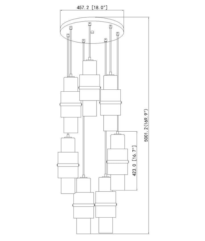 7 Light Chandelier