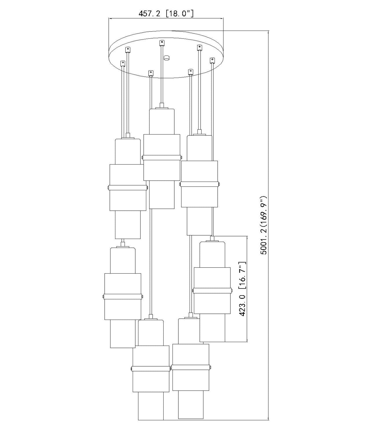 7 Light Chandelier