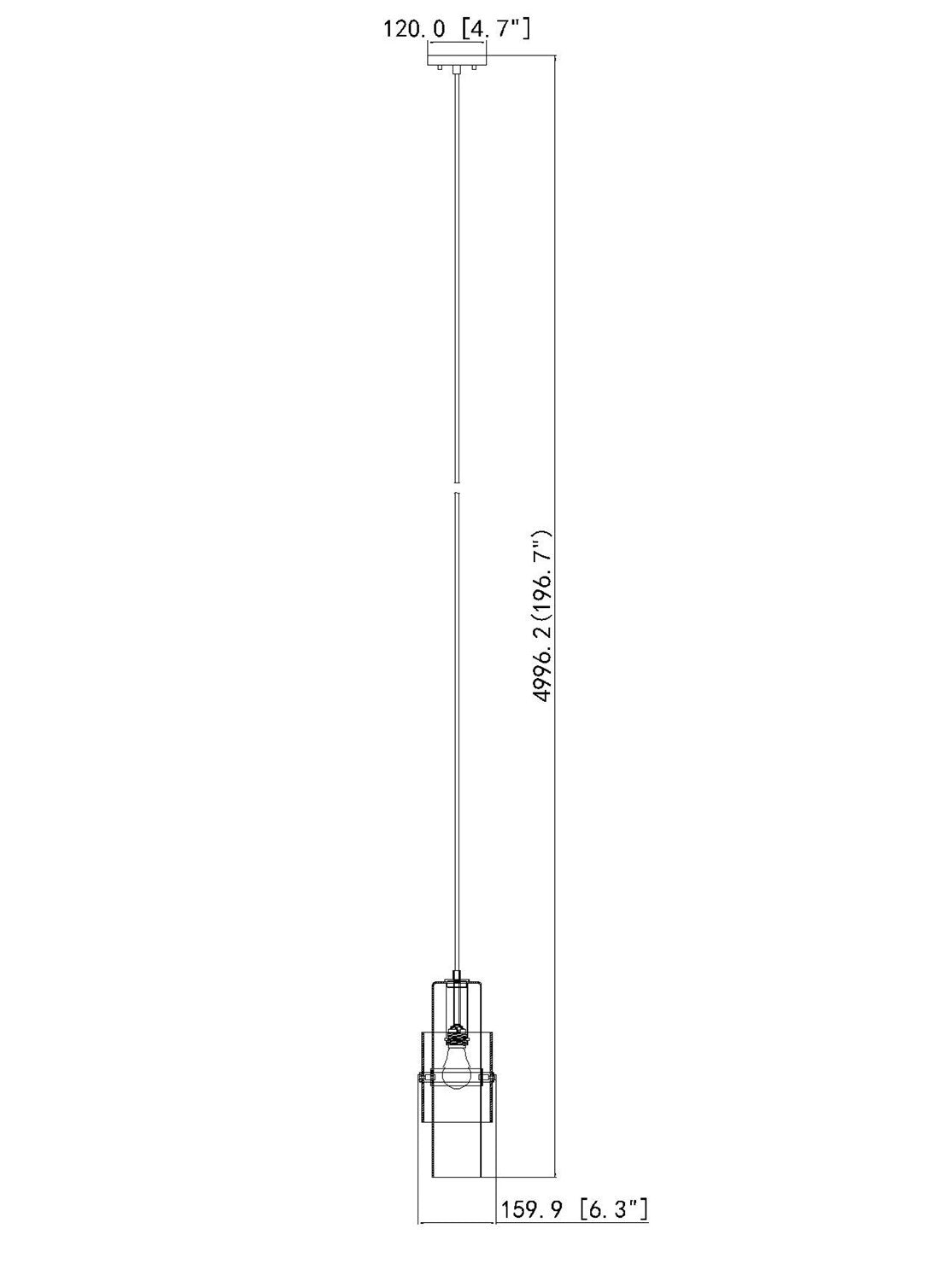 1 Light Pendant