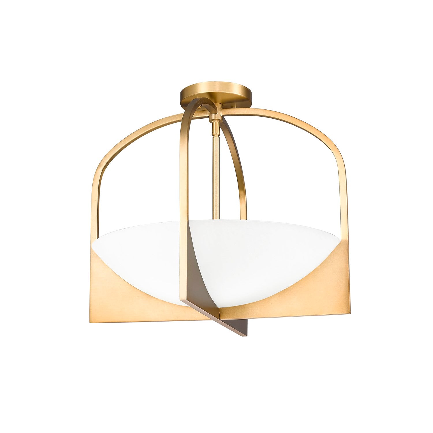 4 Light Semi Flush Mount