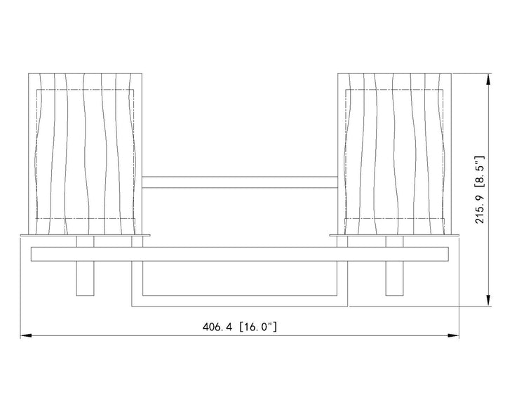 2 Light Vanity