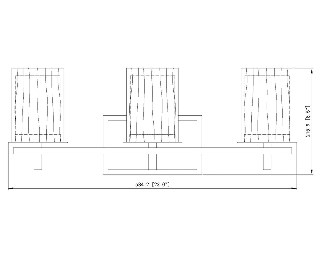 3 Light Vanity
