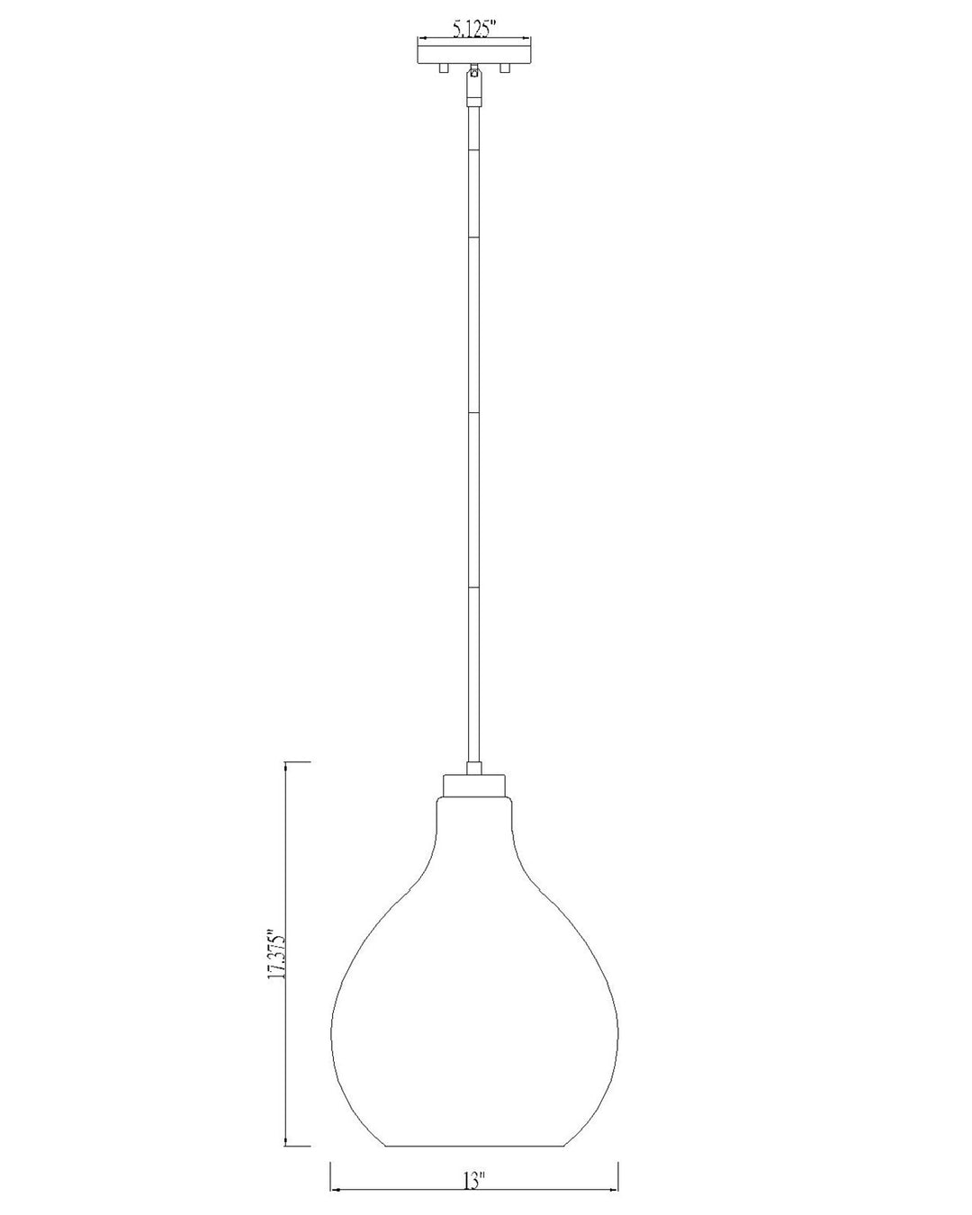 1 Light Pendant