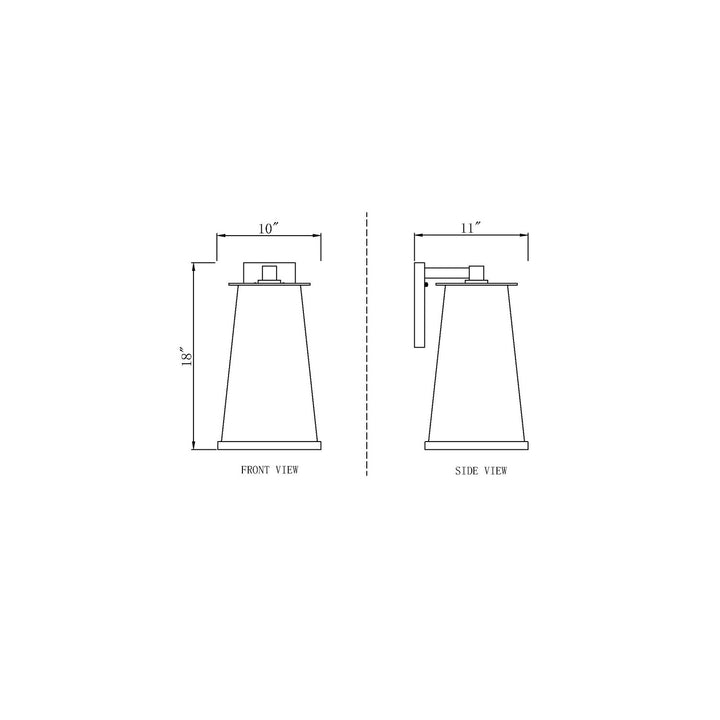 1 Light Outdoor Wall Light