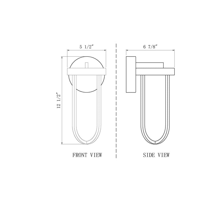 1 Light Outdoor Wall Light