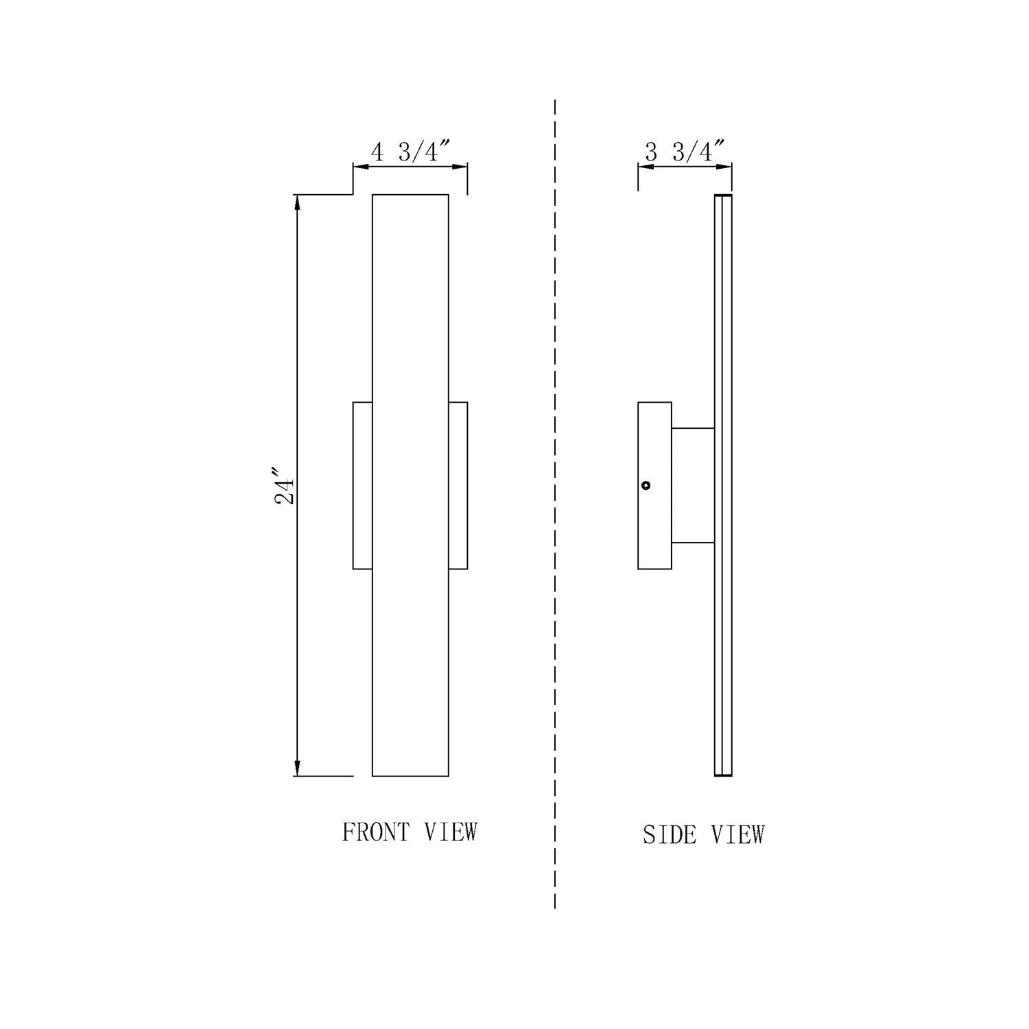 2 Light Outdoor Wall Light