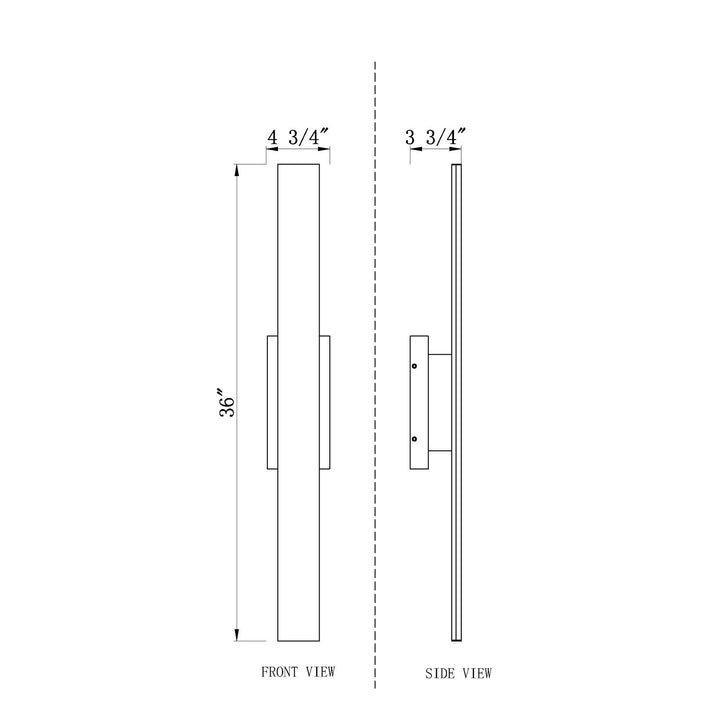 2 Light Outdoor Wall Light
