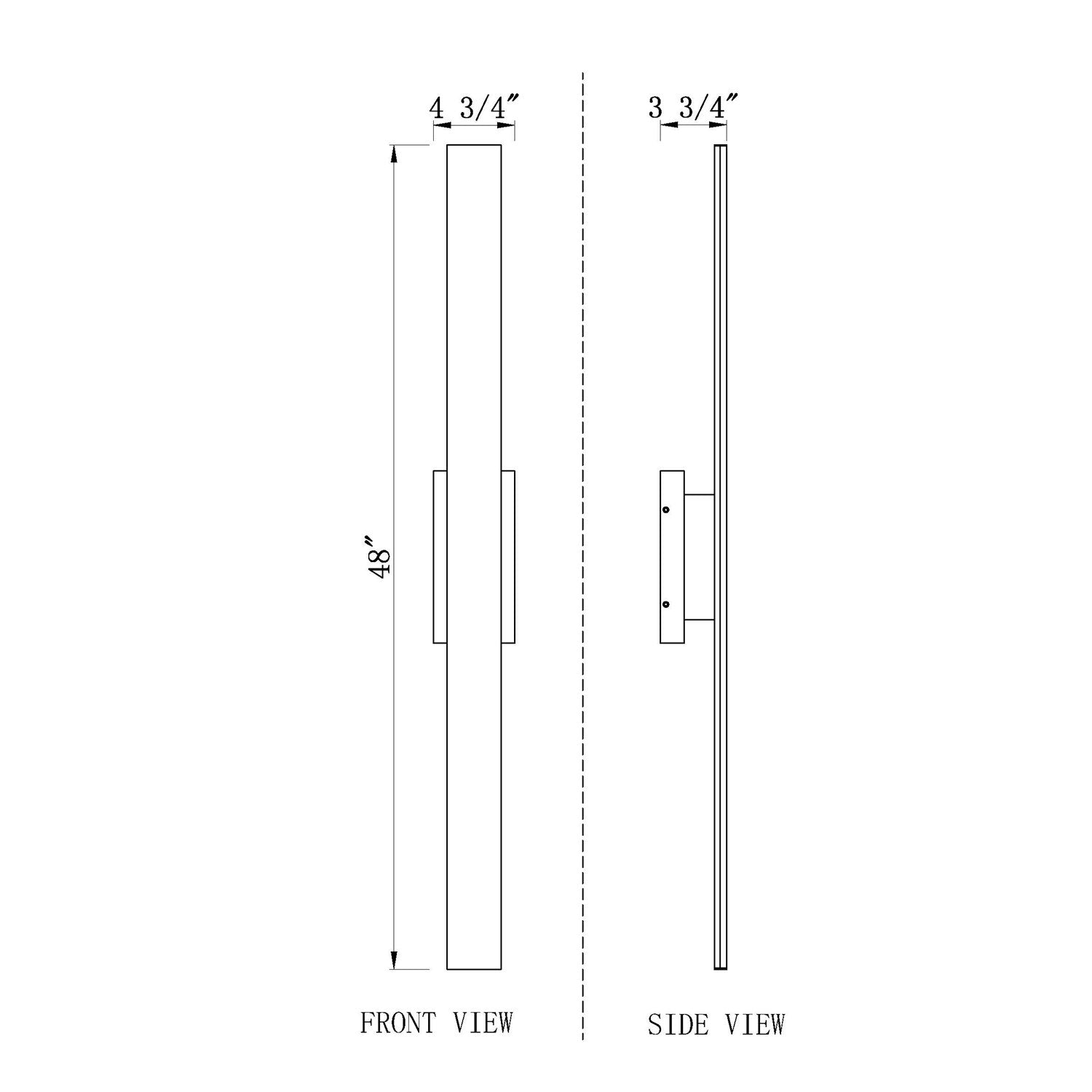 4 Light Outdoor Wall Light