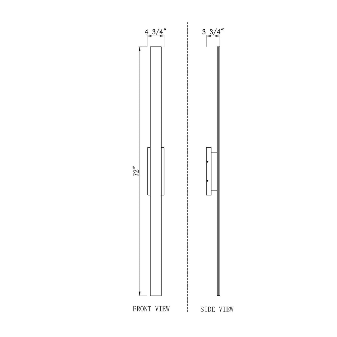 4 Light Outdoor Wall Light