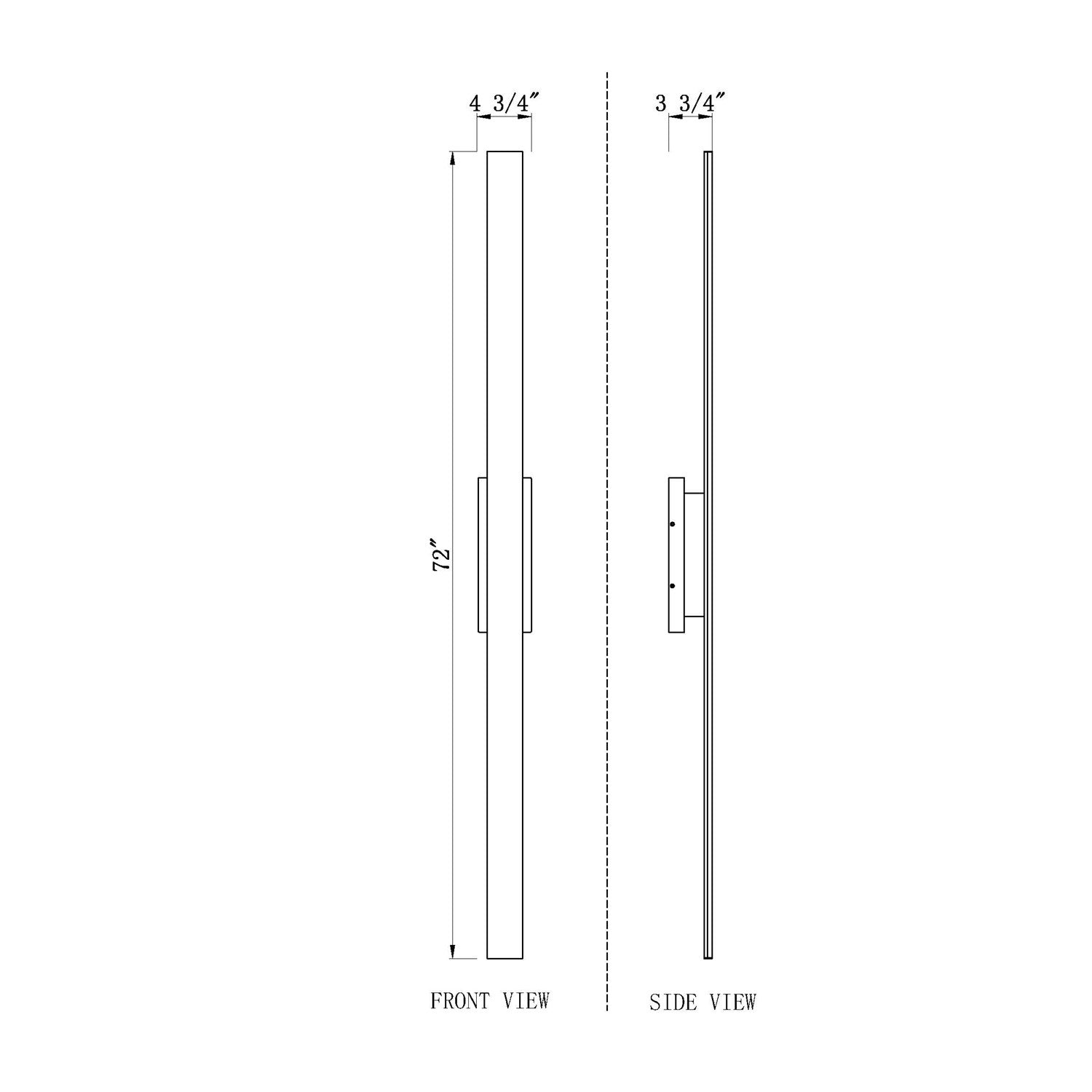 4 Light Outdoor Wall Light