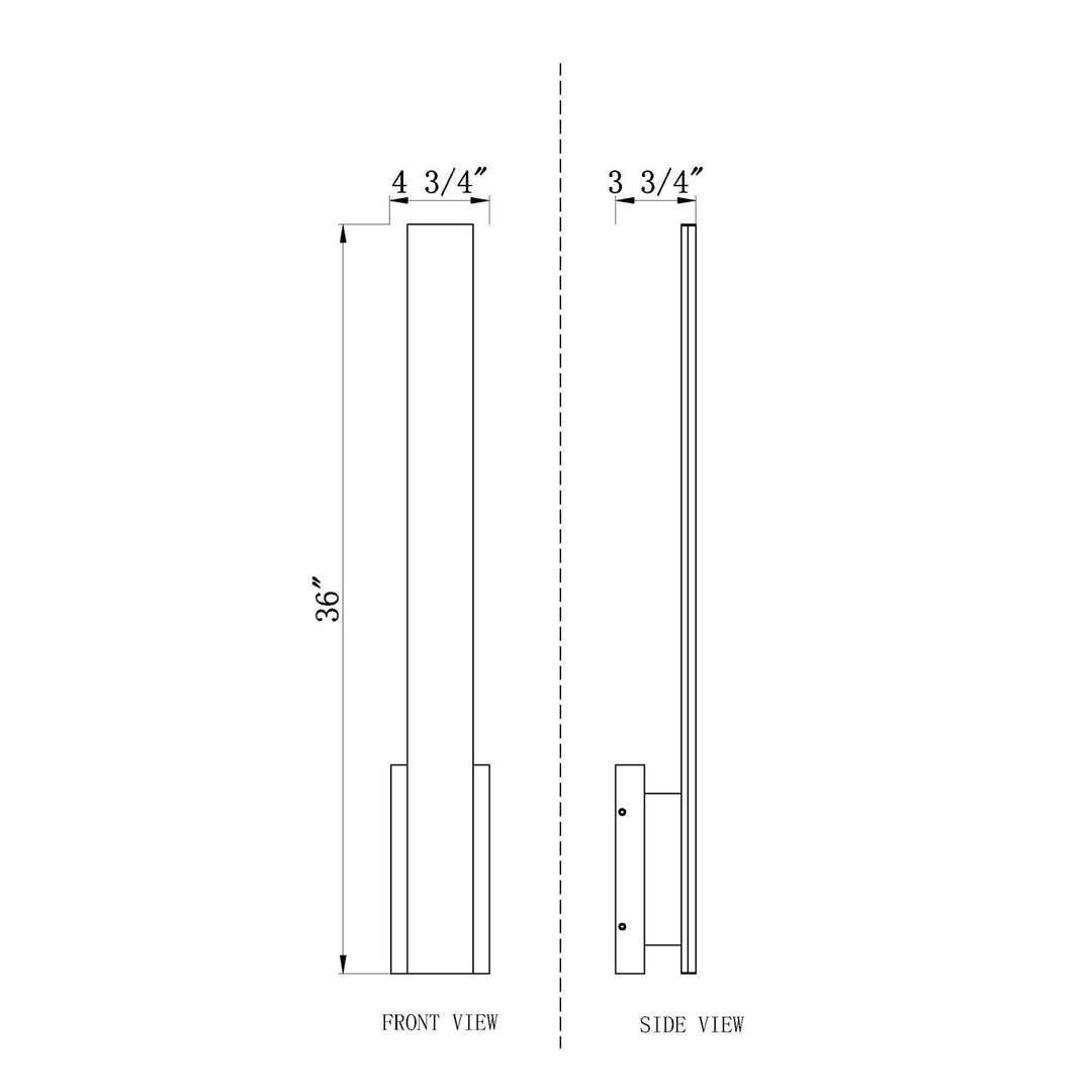 2 Light Outdoor Wall Light