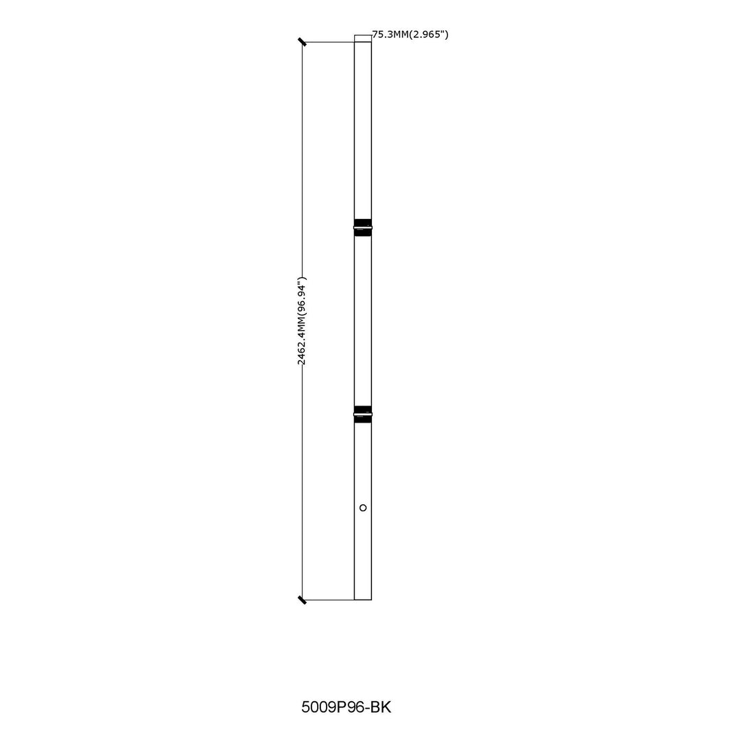 Use This Modern Metal Outdoor Light Post To Cast A Warm Glow Over A Walkway Or T