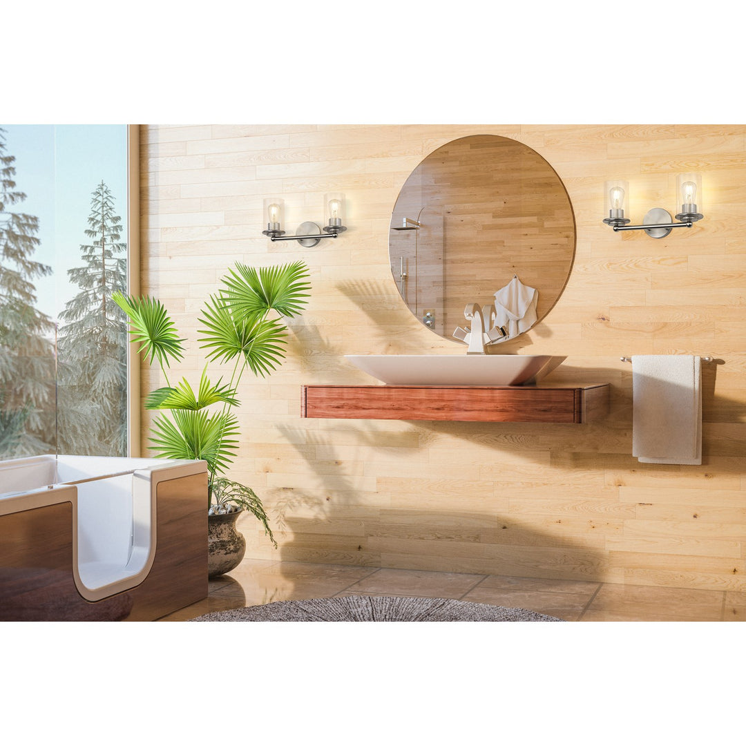 2 Light Vanity