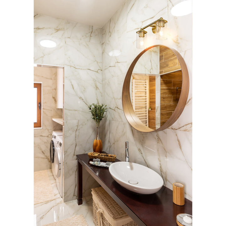 2 Light Vanity