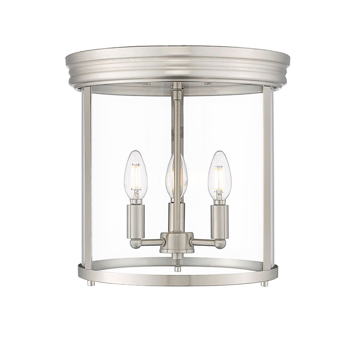 3 Light Flush Mount by Z-Lite