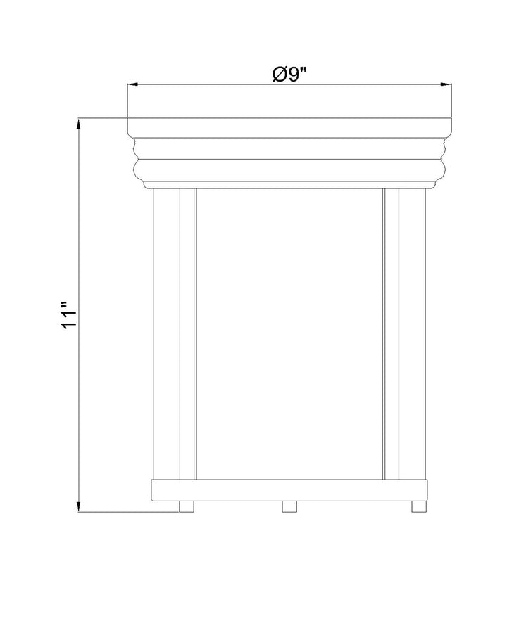 1 Light Flush Mount