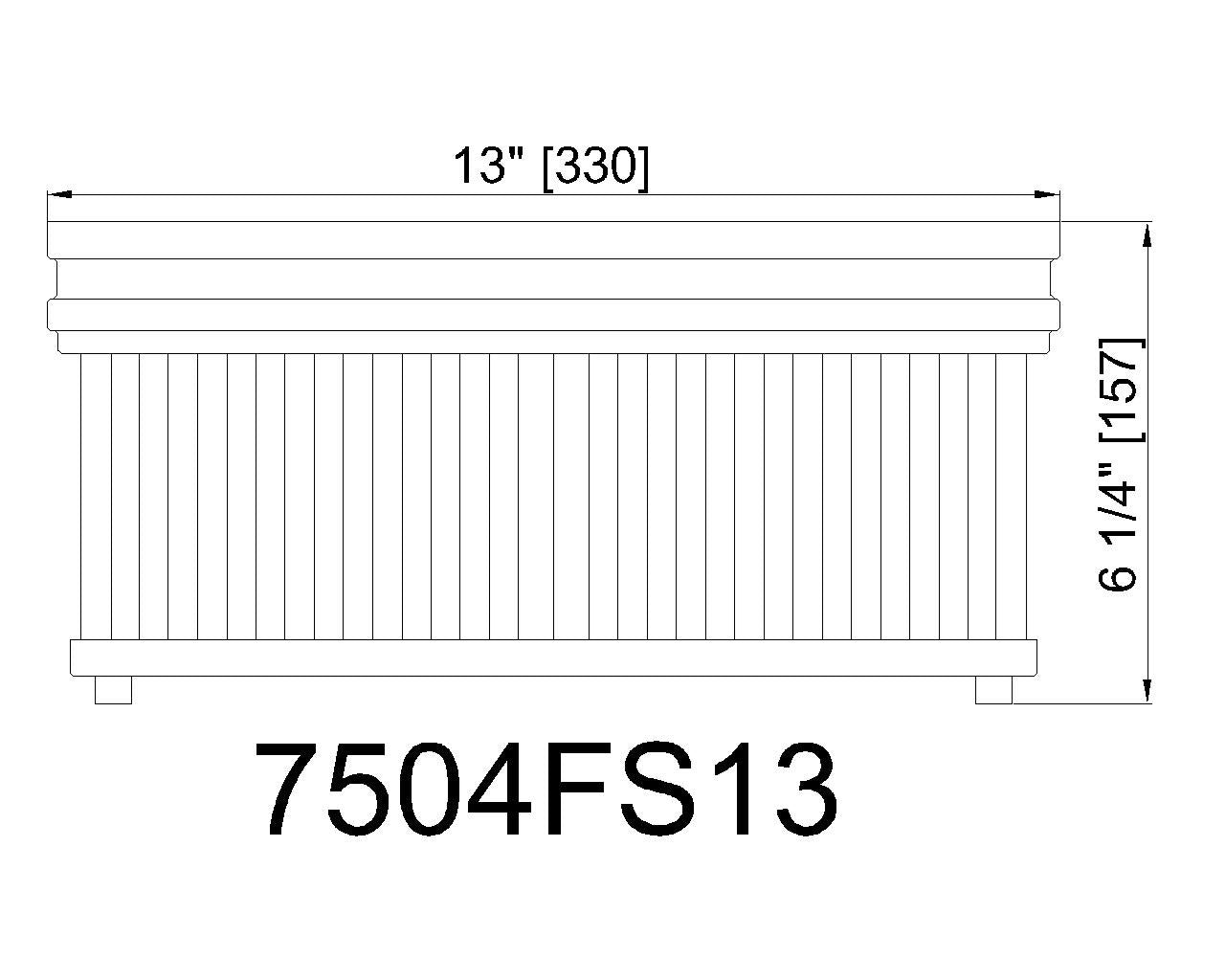 4 Light Flush Mount