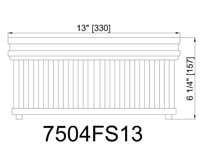 4 Light Flush Mount