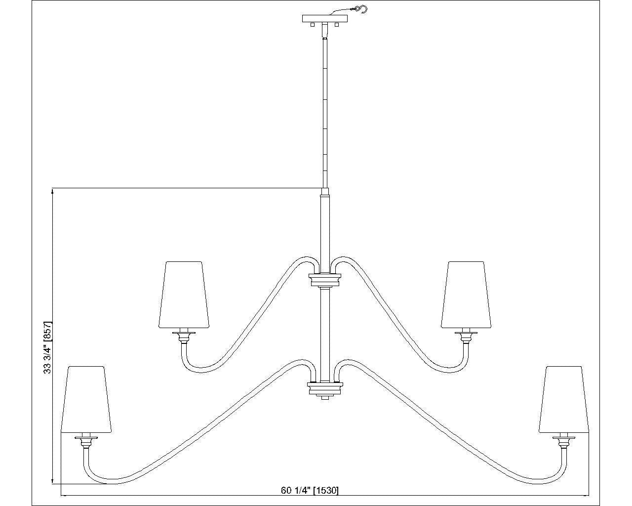 12 Light Chandelier