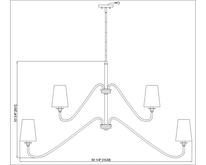 12 Light Chandelier