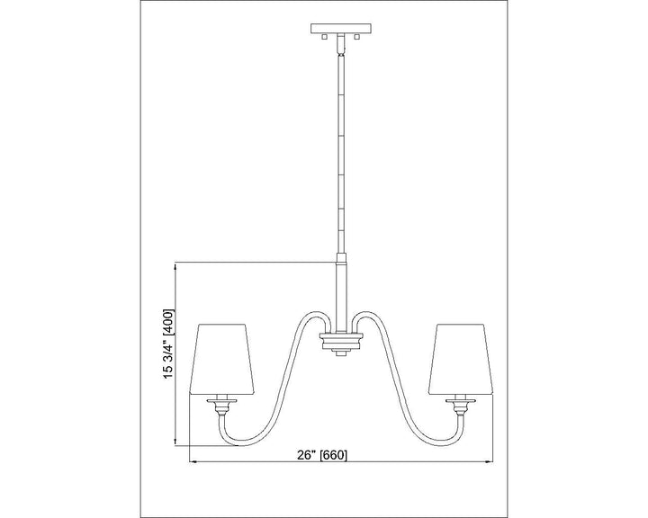 5 Light Chandelier