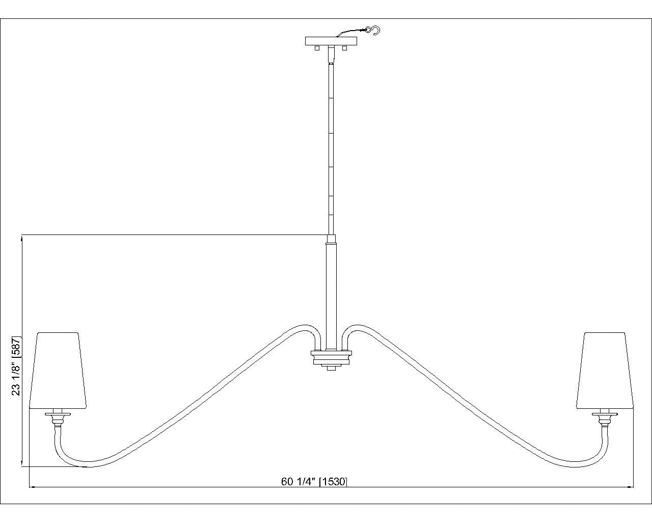 8 Light Chandelier