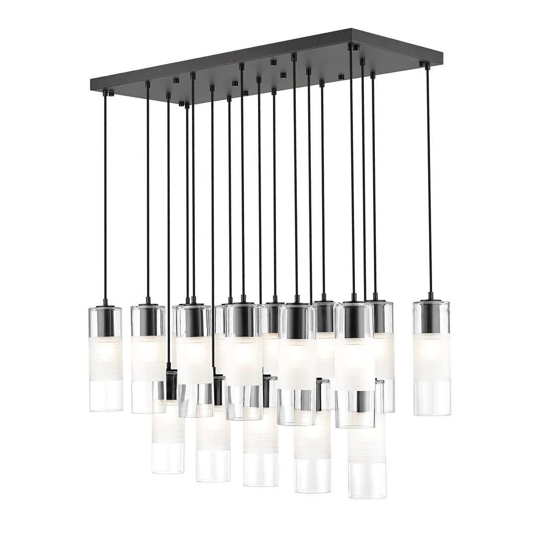 17 Light Linear Chandelier by Z-Lite
